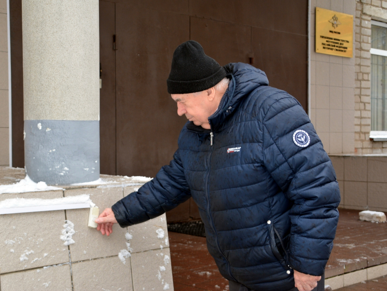 УМВД России по городу Смоленску посетил заместитель председателя общественного совета при областном Управлении