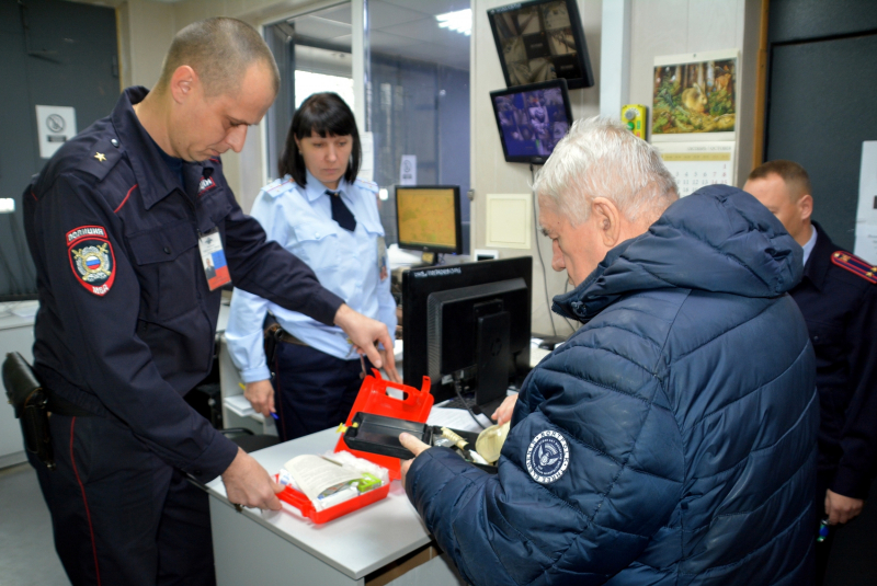 УМВД России по городу Смоленску посетил заместитель председателя общественного совета при областном Управлении
